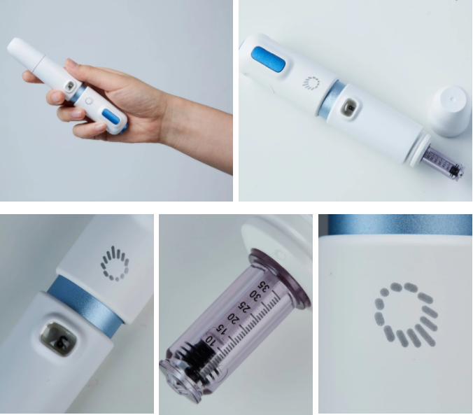 Needle Free Painless Injection & Puncture Instrument For Insulin Growth