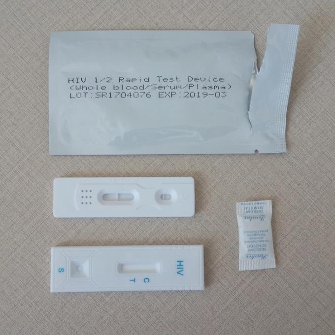 HIV 1/2 Diagnostic Hiv Test Kit 99.8 Accuraty Colloidal Gold Testing