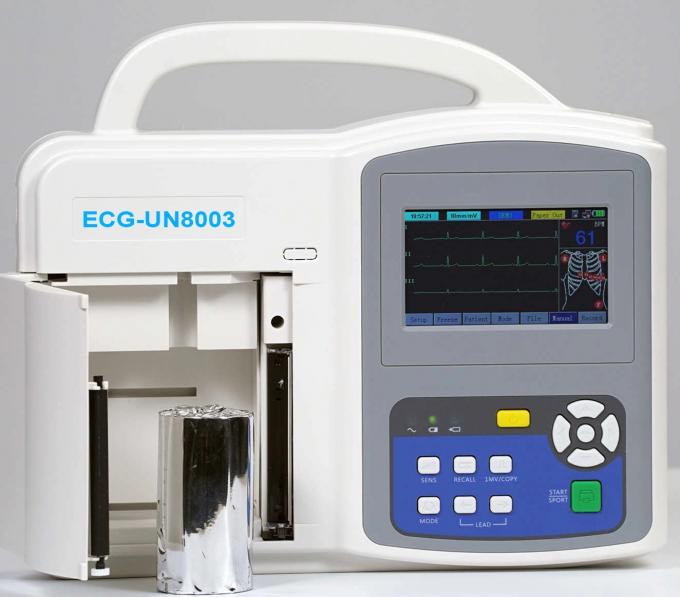 ECG 600G 12 Lead 3/6 channel Portable rechargeable battery Electronic