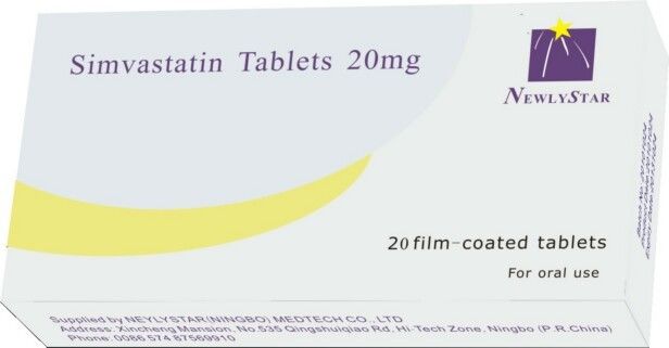 Lipid Lowering Drugs Agents Oral Medications , Simvastatin 20 mg Tablet