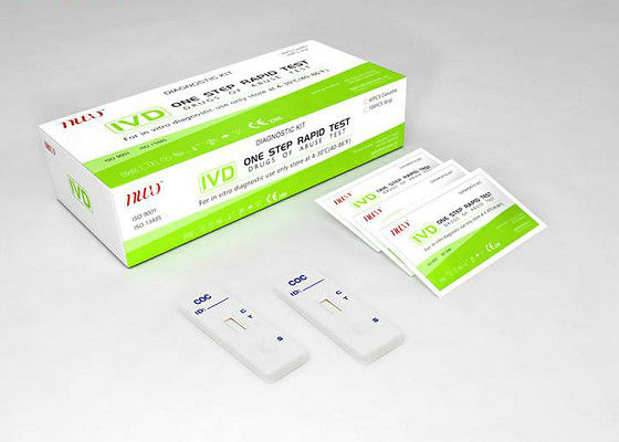 High Precision Pathological Analysis Equipments Urine Rapid COC Drug Of Abuse Test Kit With CE Certificate