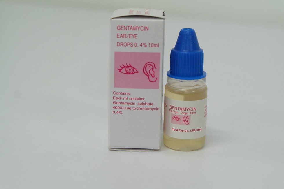 0.4 10 ml Ophthalmic Medication Gentamicin Sulfate Ear Drops