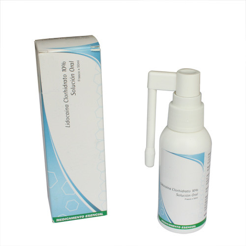 Lidocaine Dental Spray 10 50ml / 80ml For Intubation , Local
