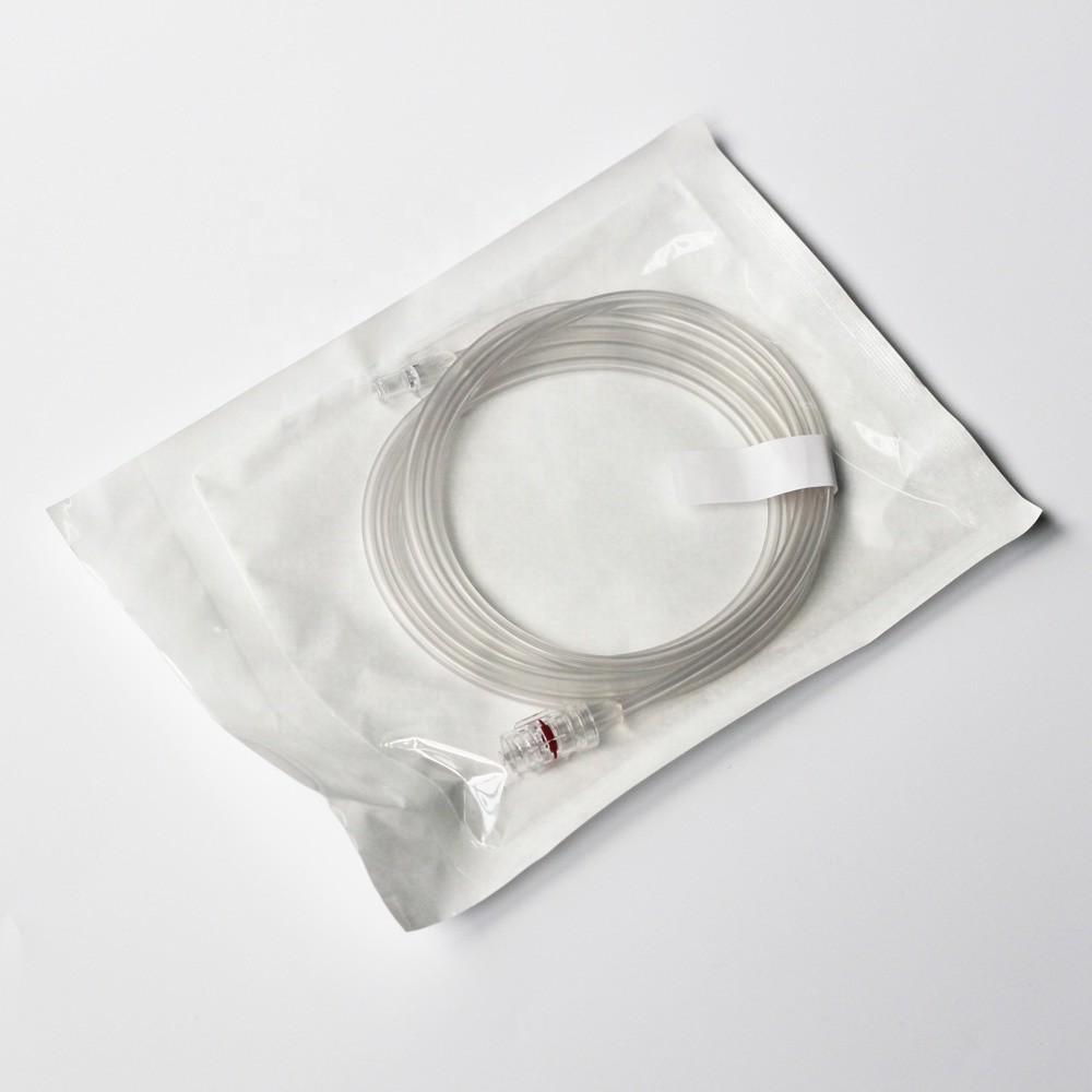 Disposable Sterile Surgical Equipment High Pressure Extension Tube PVC