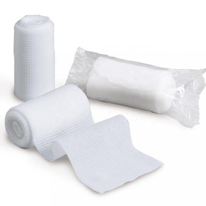 Soft Surgical Medical Disposable Medical Device 100 Cotton Gauze Bandage