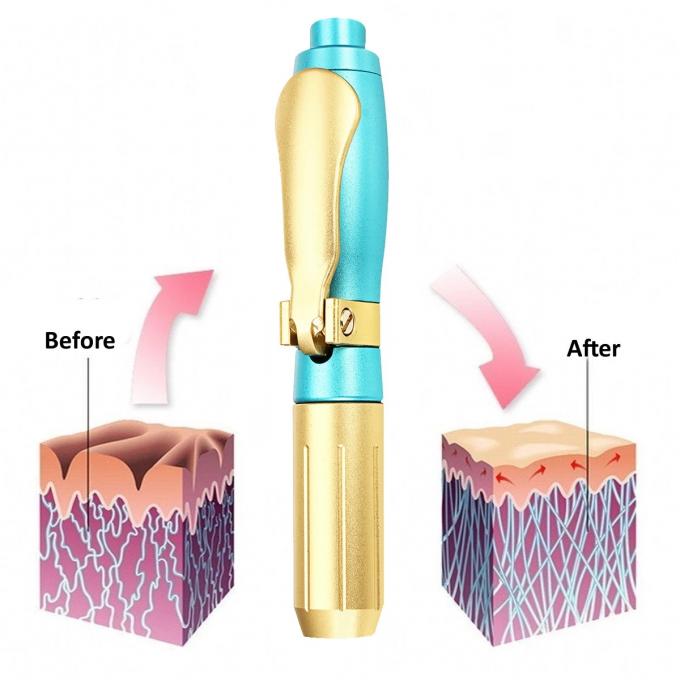 Needle Free Anti Wrinkle Mesotherapy Injection Gun Lip Filler Hyaluronic Acid Pen Adjustable 0.3