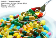Carvedilol Tablets 6.25mg, 12.5mg, 25mg Oral Medications