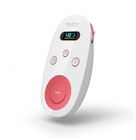 Pink Pregnancy Test Equipment / Baby Heartbeat Monitor Pocket Fetal Doppler