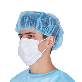 Breathable Medical Face Mask Non Woven Surgical Gowns Caps Eco - Friendly