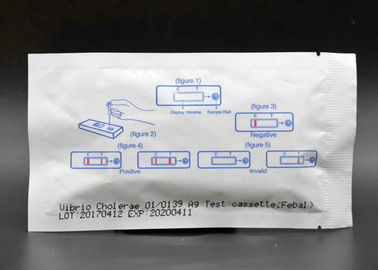 Diagnostic Vibrio Cholerae O1/O139 Colloidal Gold Test Kit