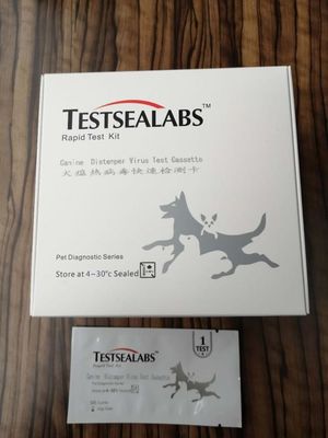 Canine Parvovirus CPV Ag/Ab 4.0mm Rapid Test Cassette