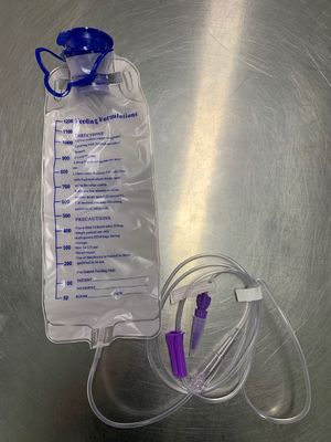 1000ml 1200ml Gravity Type Enteral Feeding Bag