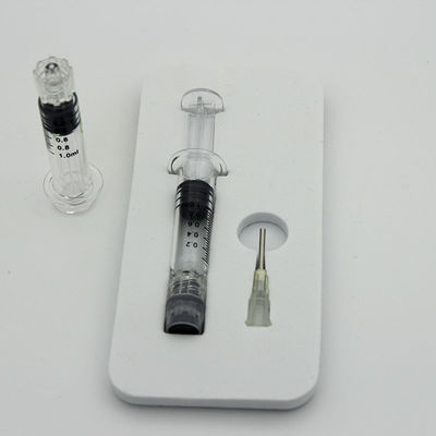 Luer Lock Refilled 0.5ml 1ml Disposable Glass Syringe For Cbd Oil