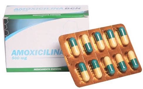 Amoxicillin Tablets 500mg Semisynthetic Antibiotic Drug Resistant Bacteria