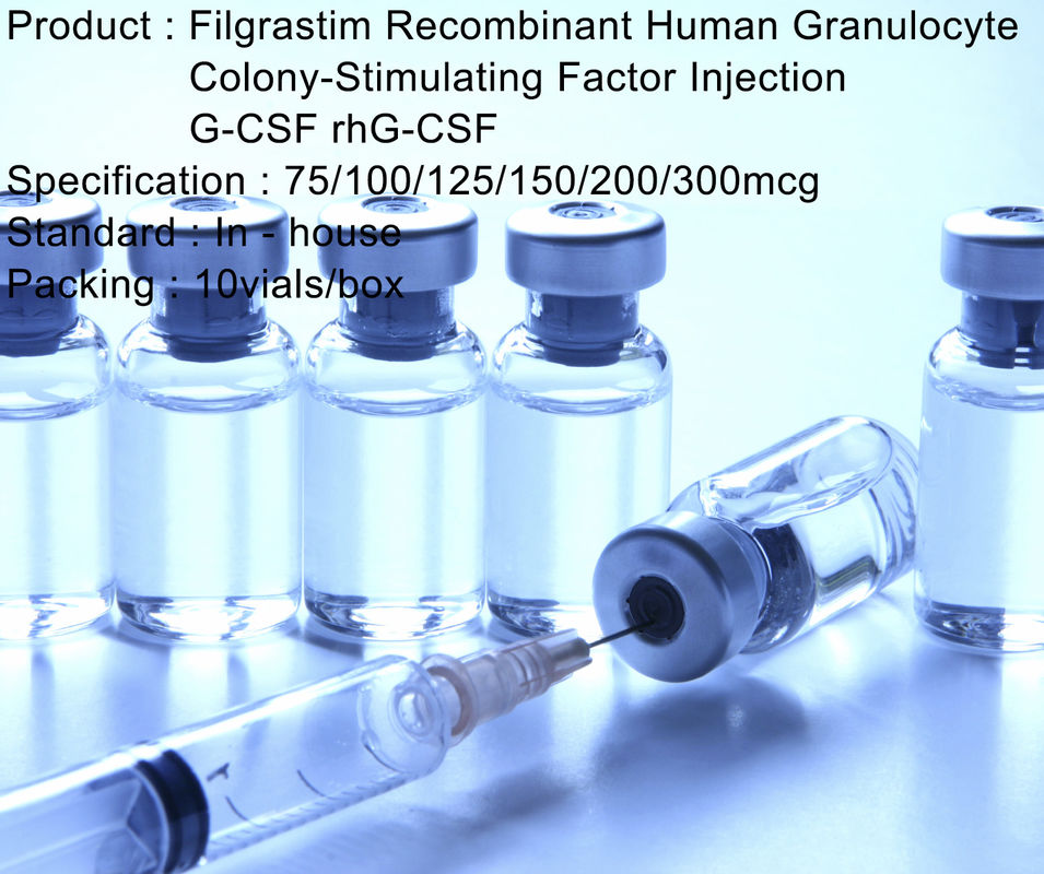 Recombinant Human Granulocyte Colony Stimulating Factor G-CSF / rhG-CSF Filgrastim Injection