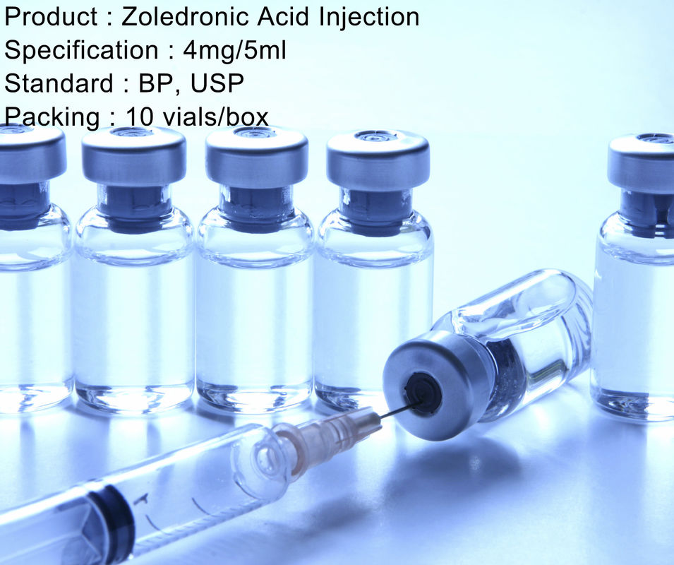Bisphosphonic Acid Small Volume Parenterals Zoledronic Acid for Injection