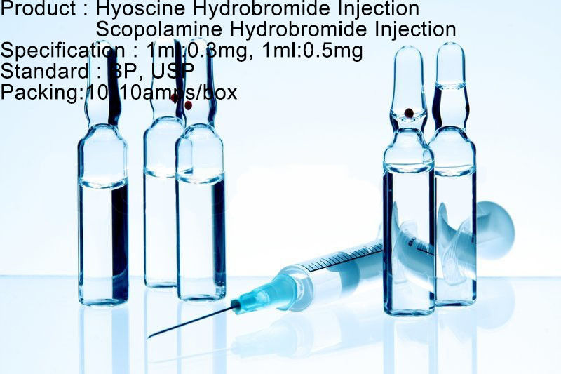 Hyoscine Hydrobromide Injection / Scopolamine Hydrobromide Injection