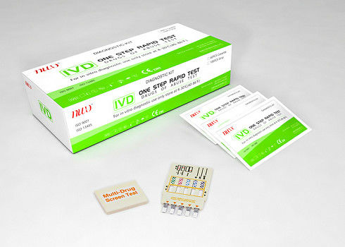 IVD Medical Pathological Analysis Equipments Diagnostic Drug Test 5 Multi Urine Rapid Test Dip Card