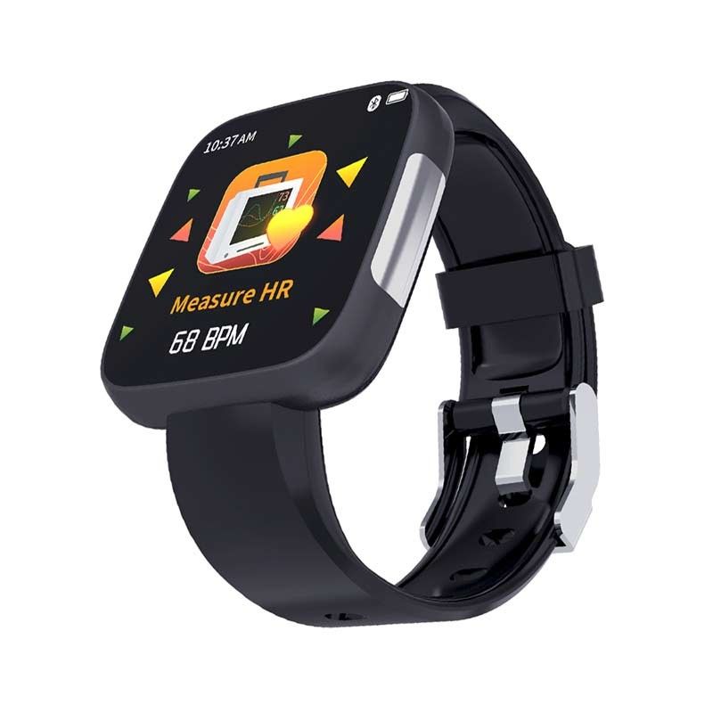ECG Smart Watch Step Tracker Respiration Training Wristband 24 Hour Blood Pressure Monitor