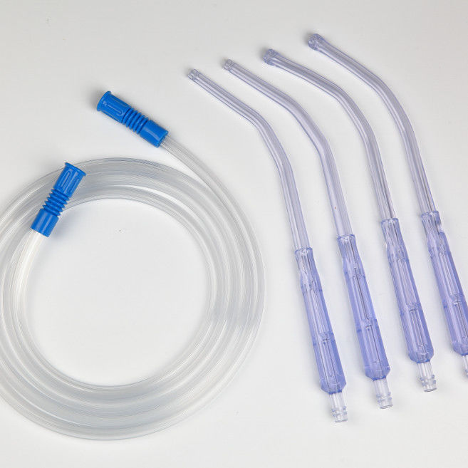 Disposable Suction Connecting Tube with Yankauer Handle,suction connection tube