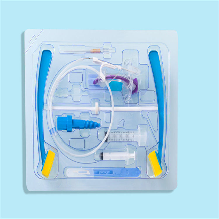 Hospital Luer Tracheostomy Tube Set Disposable Medical Device