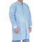 SMS / Pp Disposable Lab Coat Non Woven Kniffed Cuff Surgical Gown For Clinic